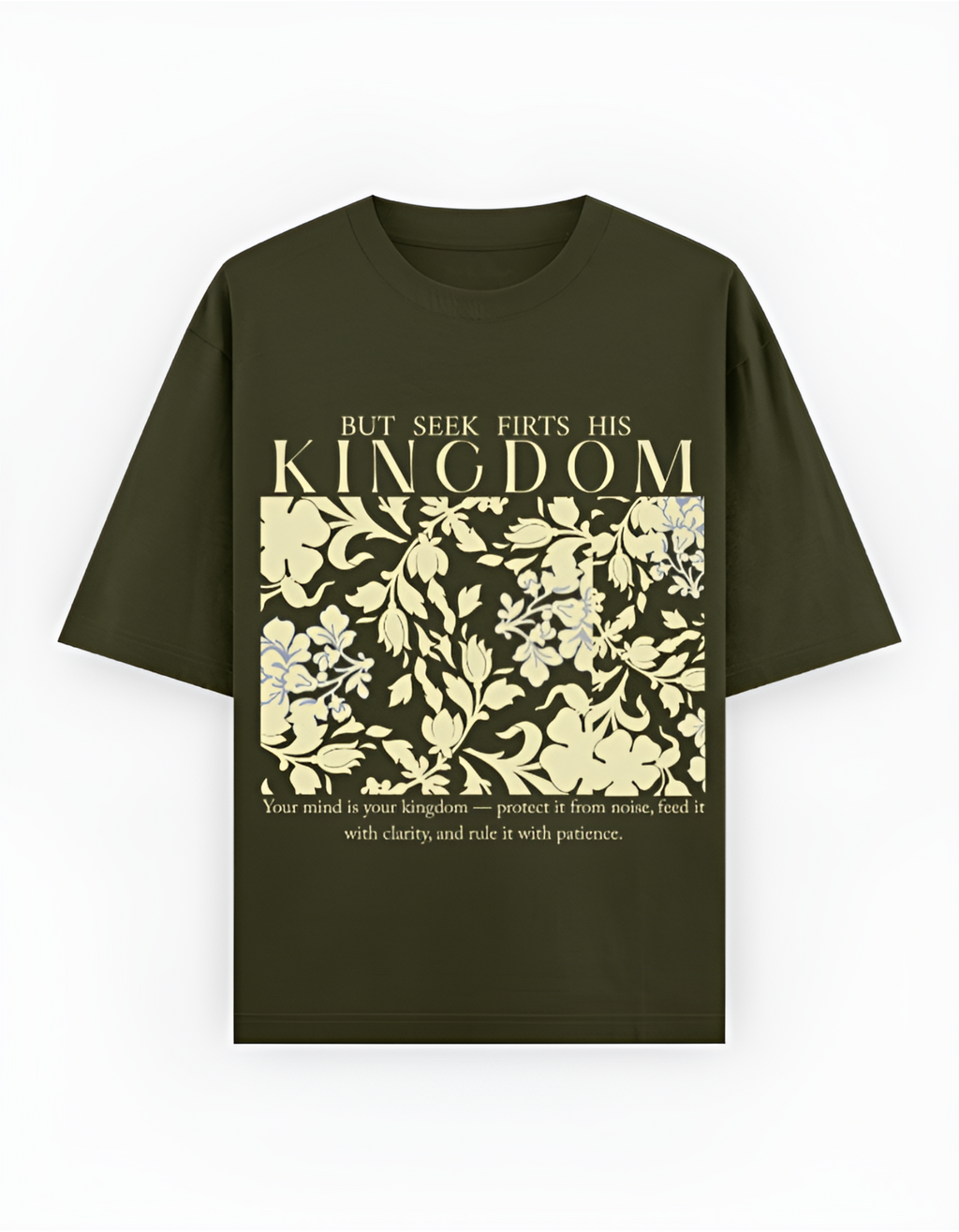 Kingdom Oversized Unisex Tee – Art Edition